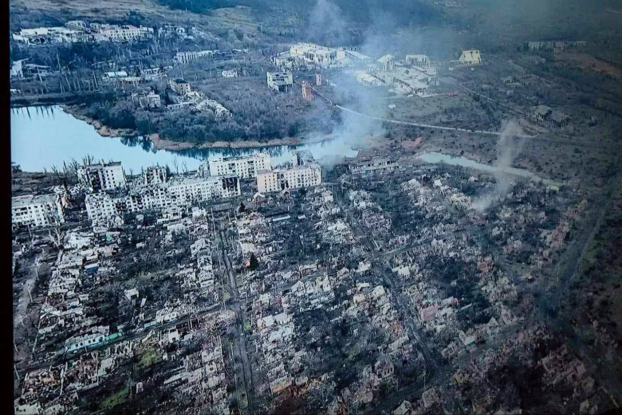 Фото бахмута сегодня последние